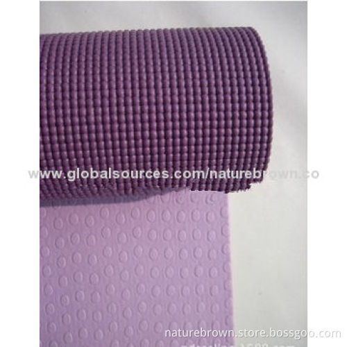PVC Yoga mats with towels top